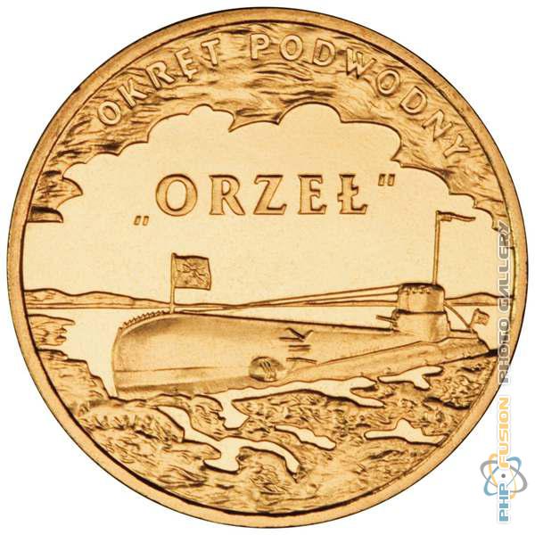 Moneta dwuzłotowa "Orzeł"
